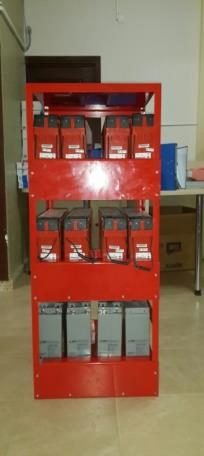 Diebstahlsicherer Batterieschrank